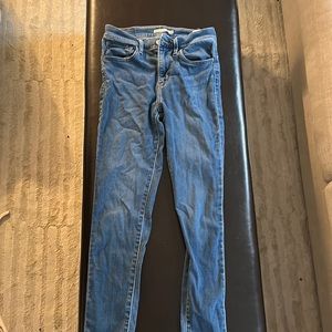 720 high rise super skinny jeans
